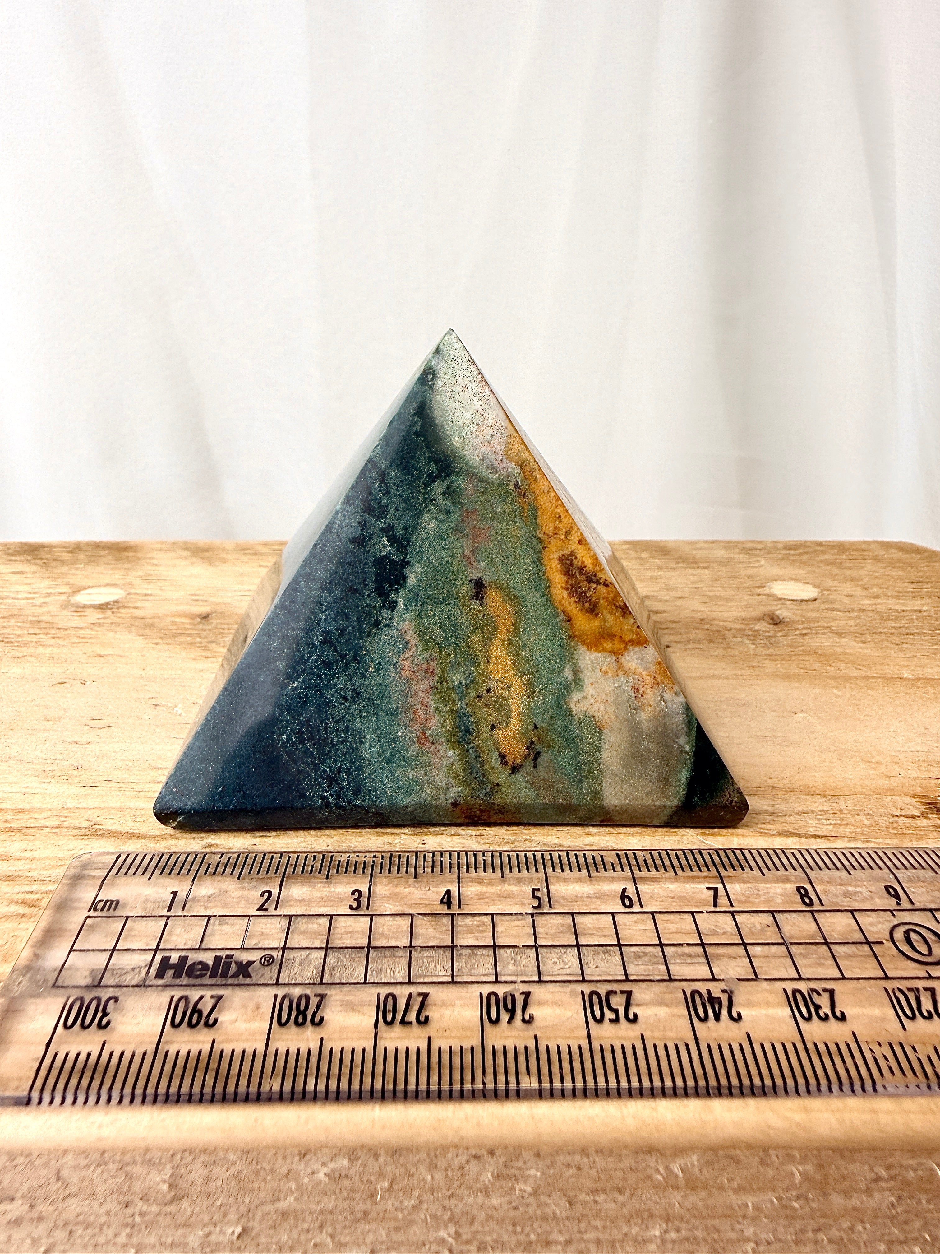 Ocean Jasper Pyramid