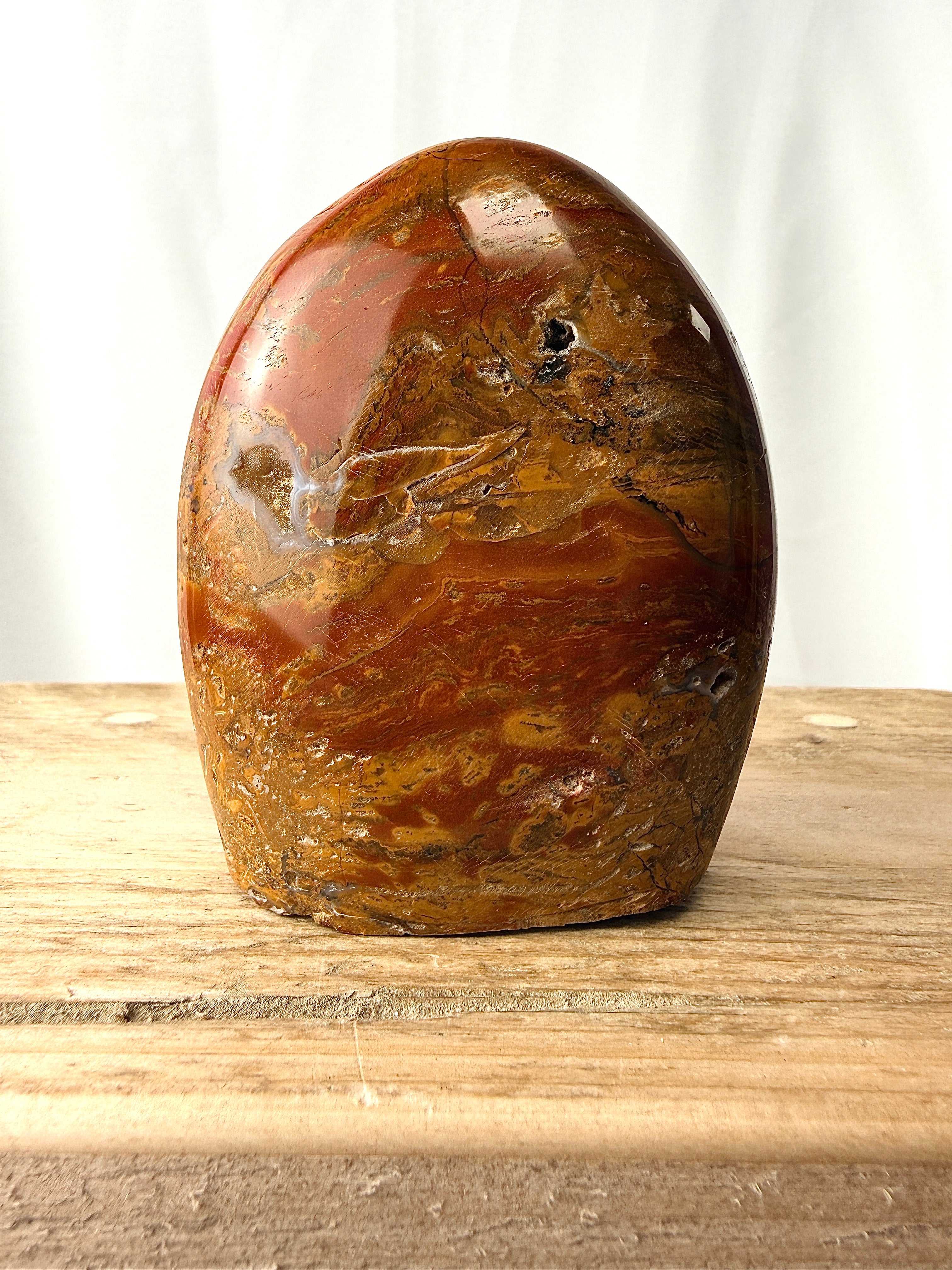 Natural Ocean Jasper Freeform Crystal