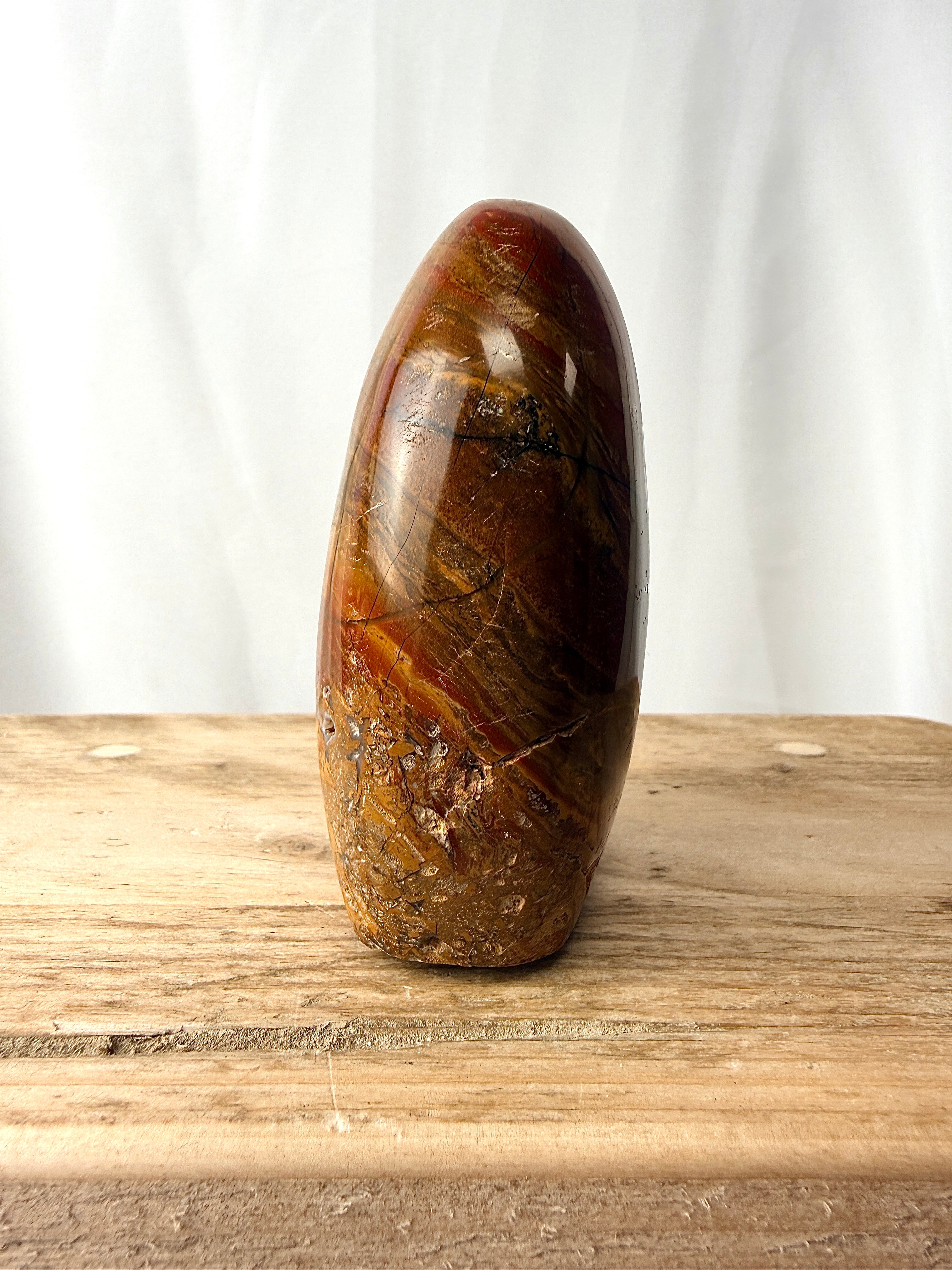 Natural Ocean Jasper Freeform Crystal