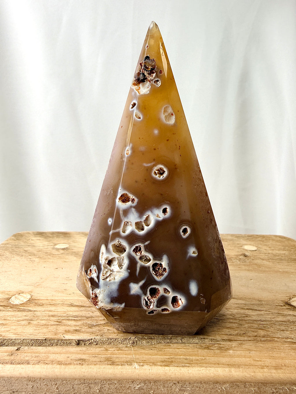 Druzy Agate Cone Point