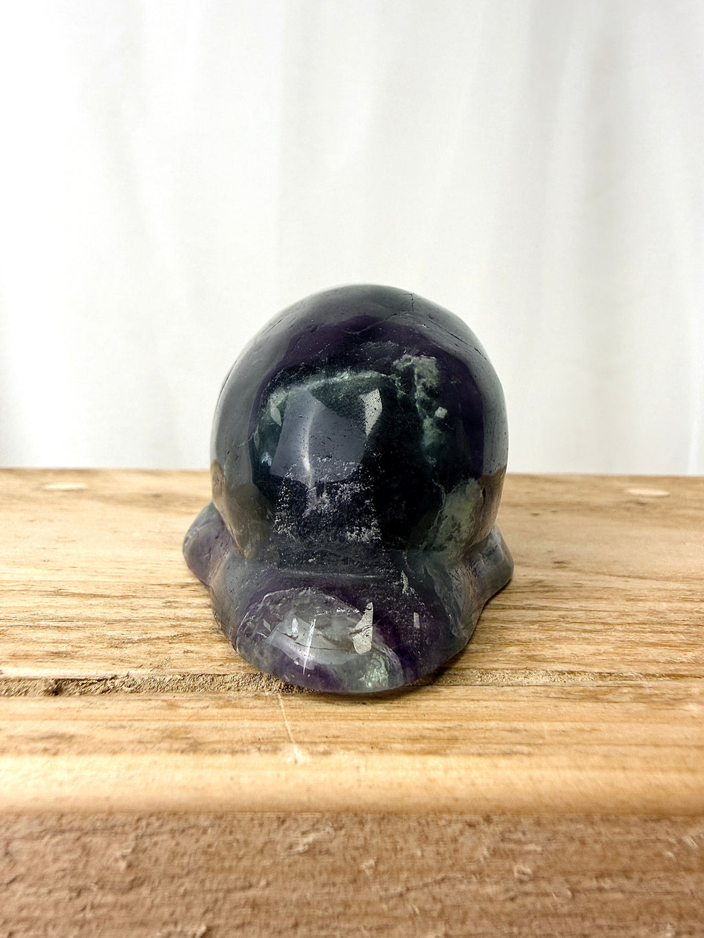 Rainbow Fluorite Conch Shell (#4)