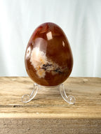Flower Agate Egg