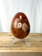 Flower Agate Egg