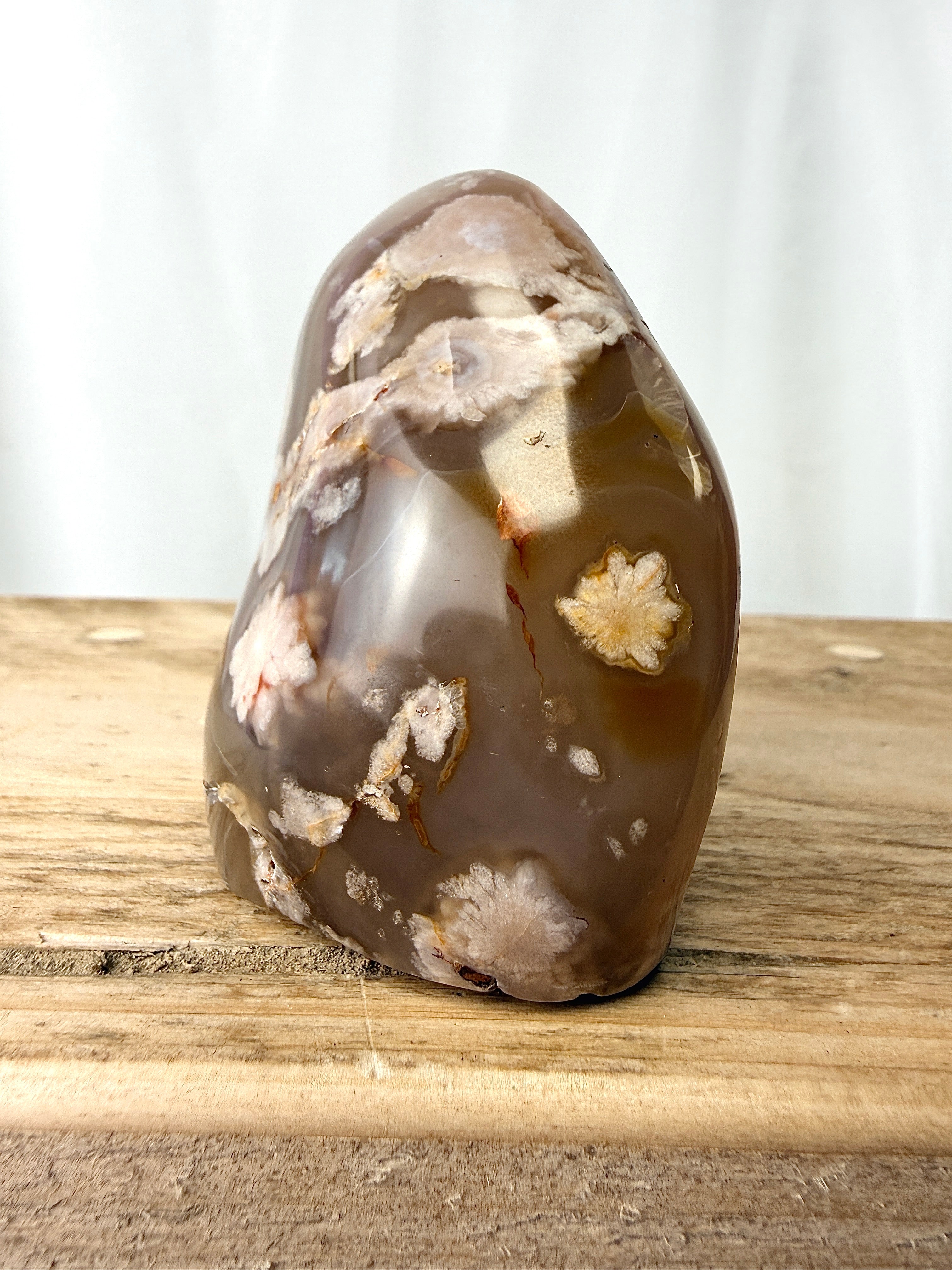 Flower Agate Freeform (#1)