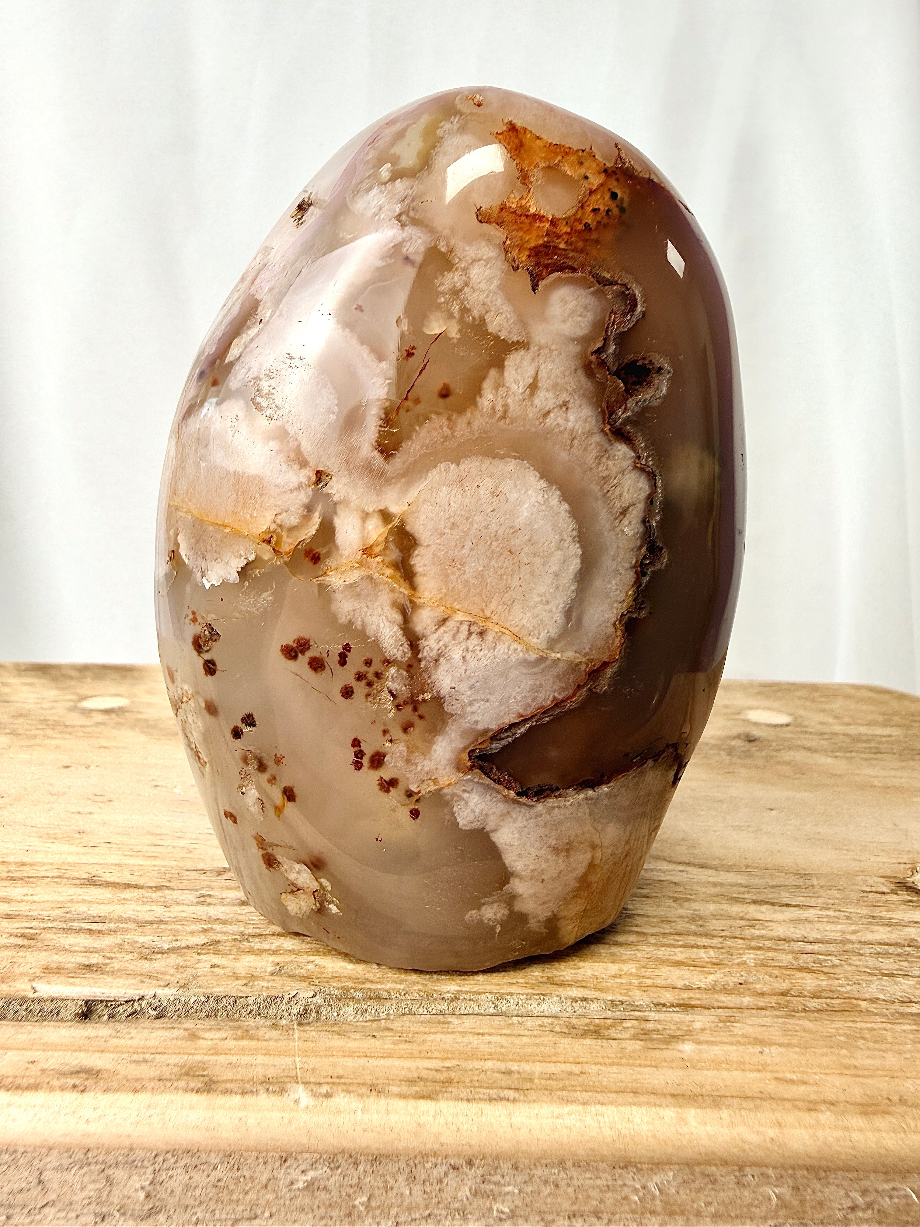 Flower Agate Freeform (#2)