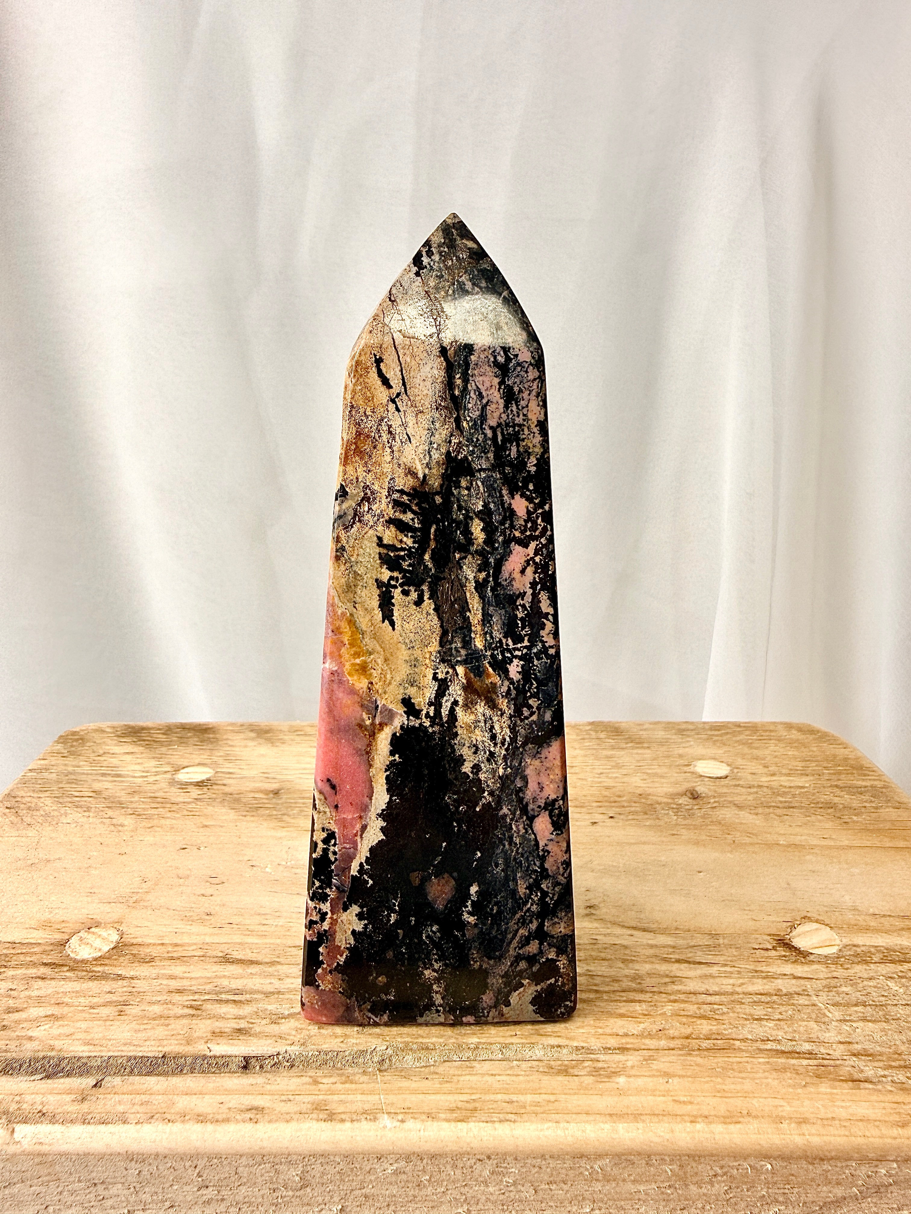 Rhodonite Obelisk