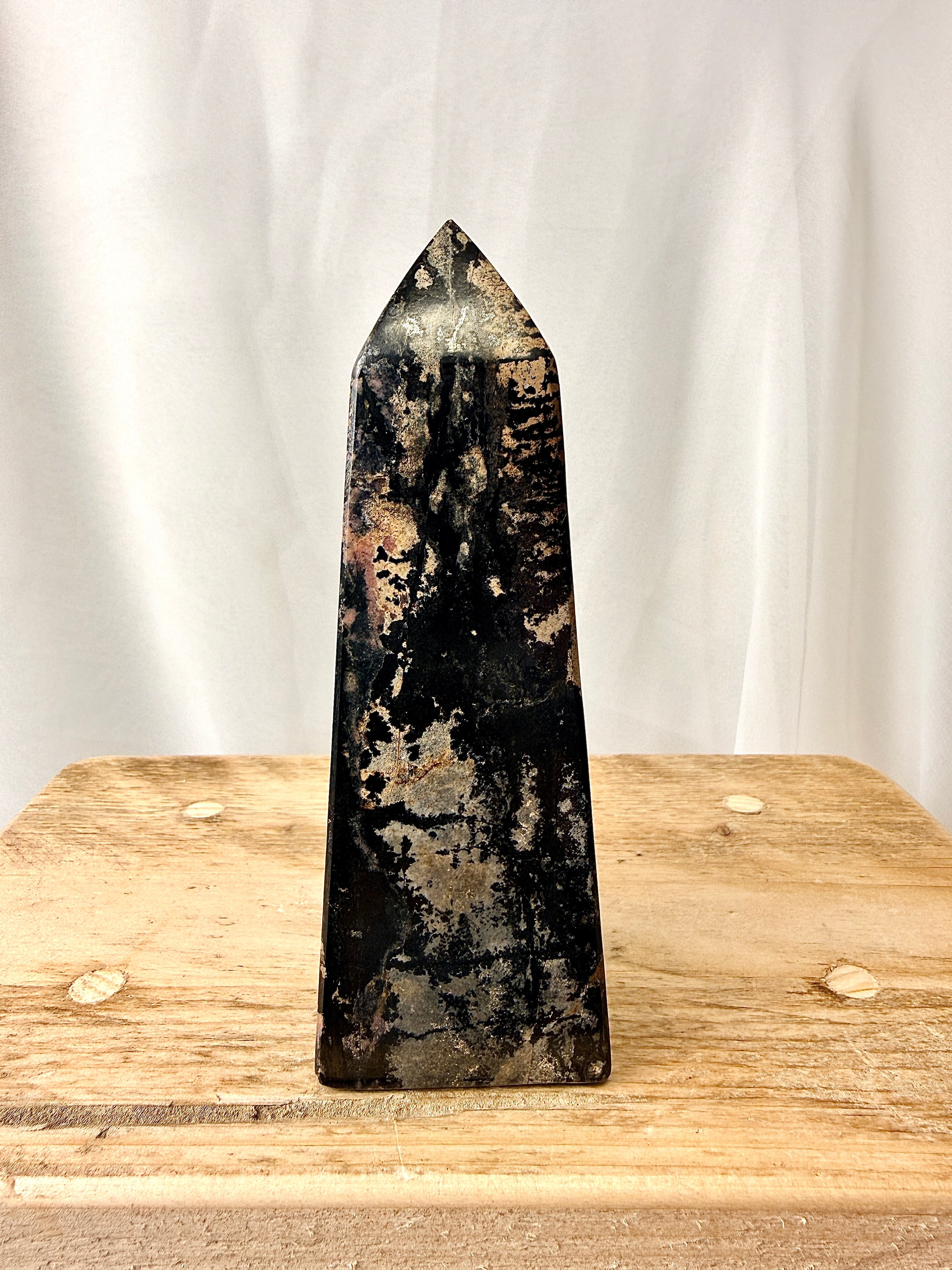 Rhodonite Obelisk