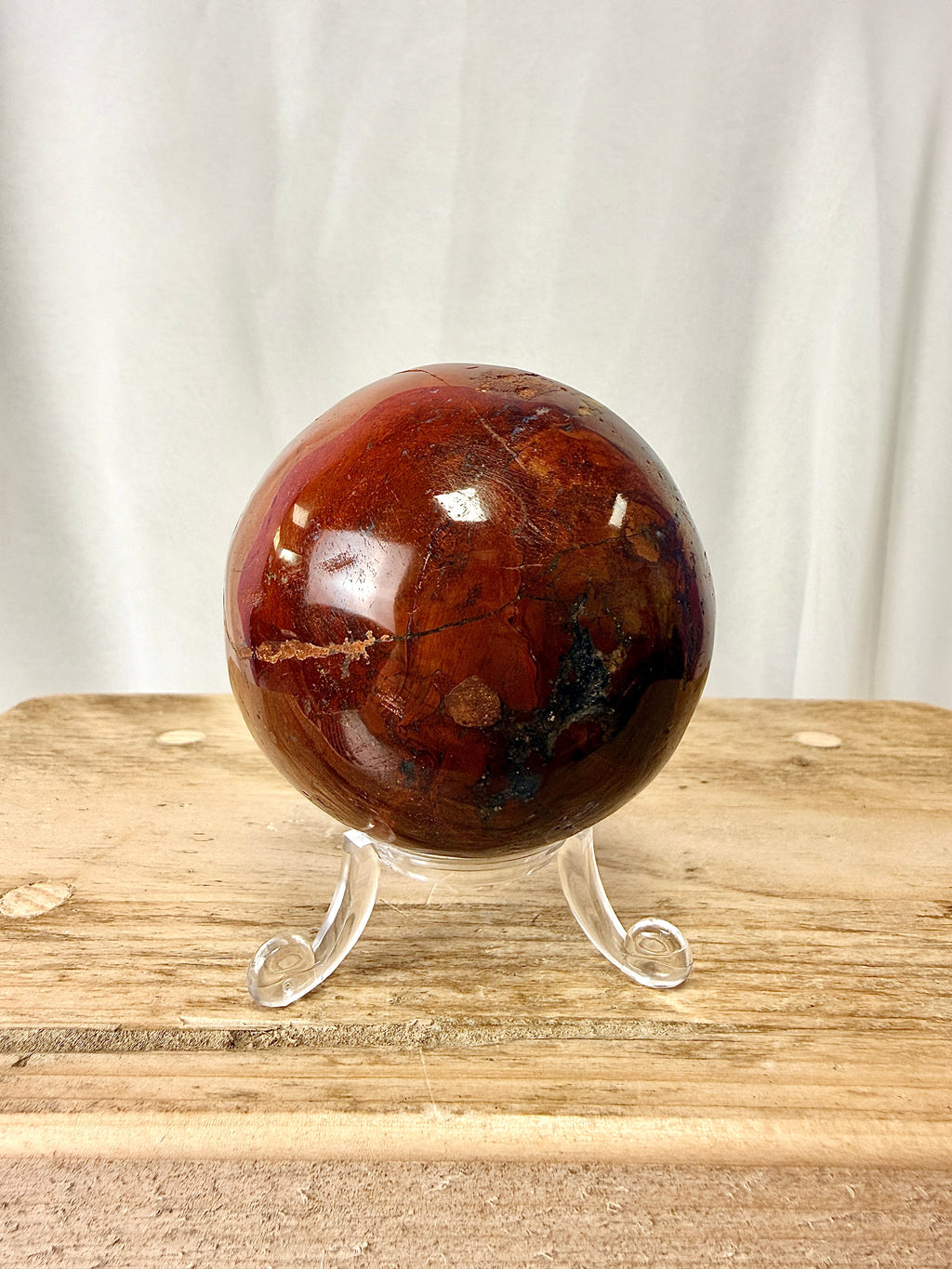 Red Jasper Sphere (#2)