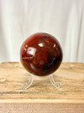 Red Jasper Sphere (#2)