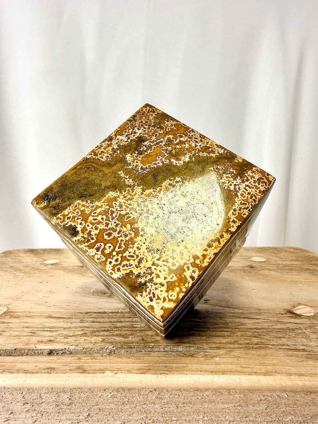 Ocean Jasper Cube