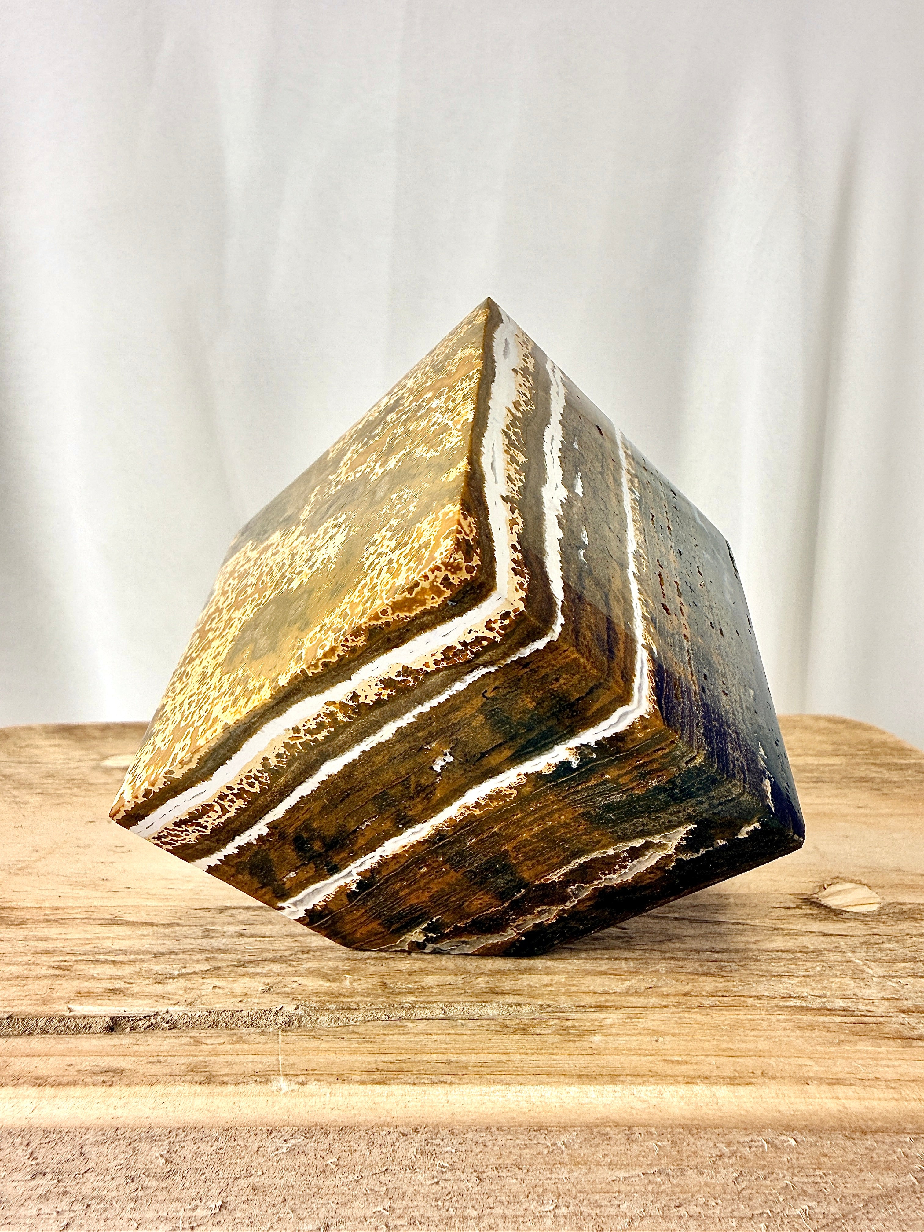 Ocean Jasper Cube