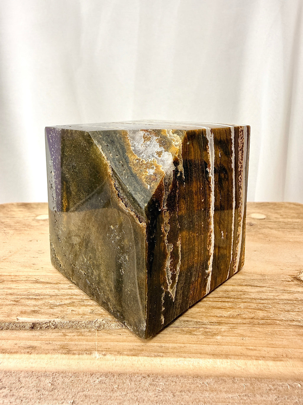 Ocean Jasper Cube