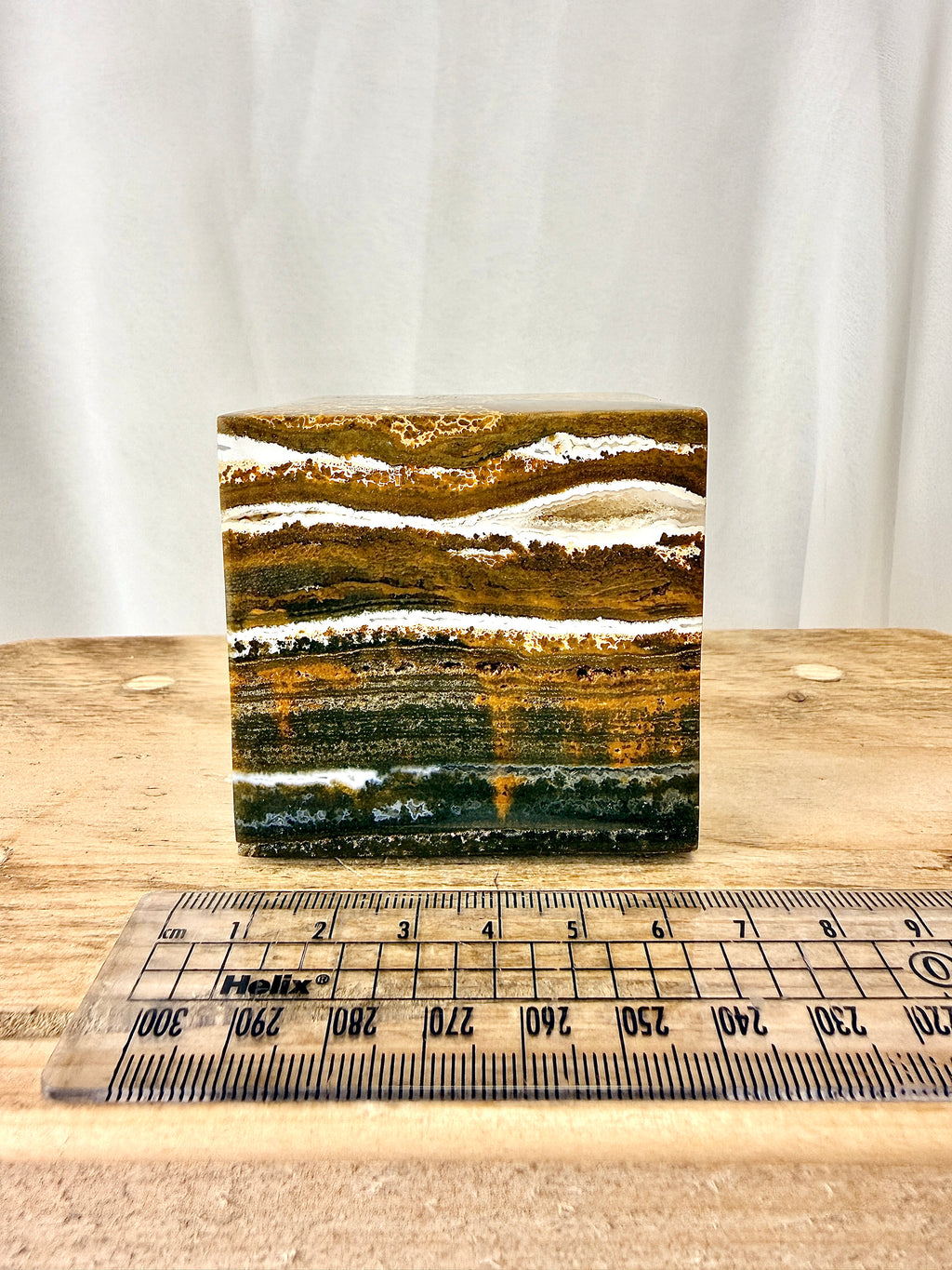Ocean Jasper Cube
