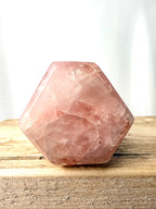 Natural Rose Quartz Crystal Tower