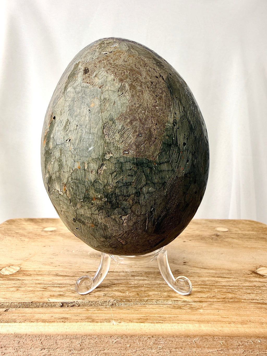 Red Chalcedony Druzy Egg