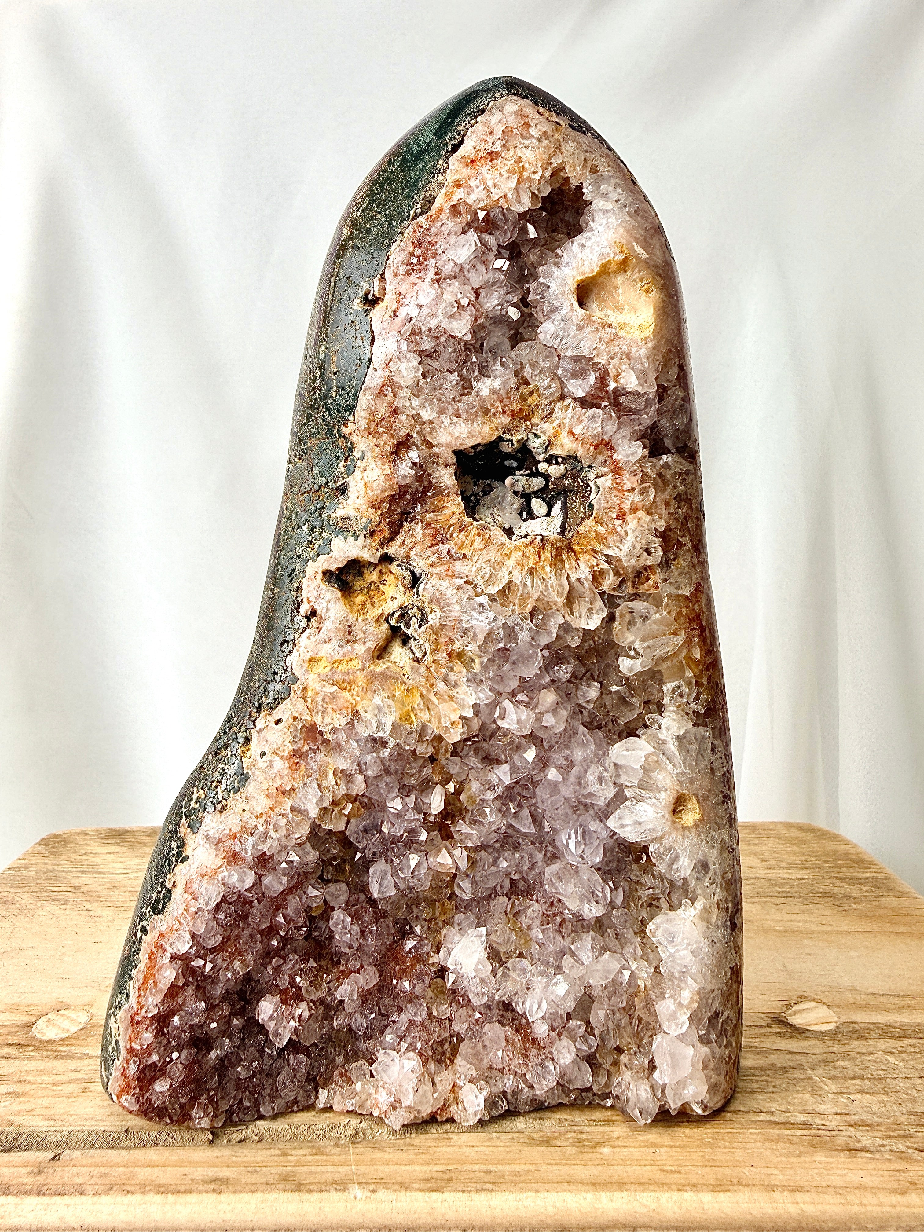 Pink Amethyst Crystal Freeform (#12)