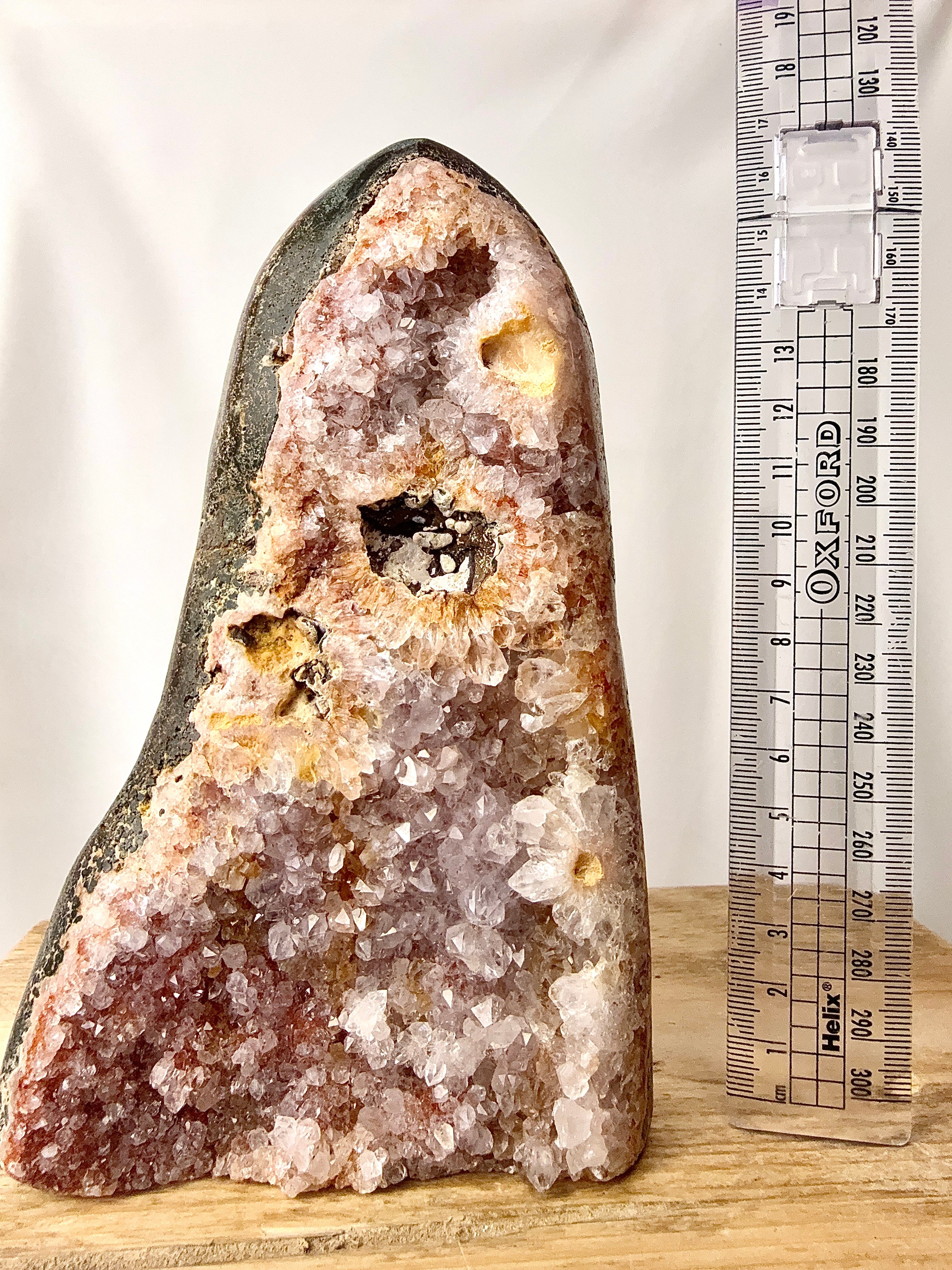 Pink Amethyst Crystal Freeform (#12)