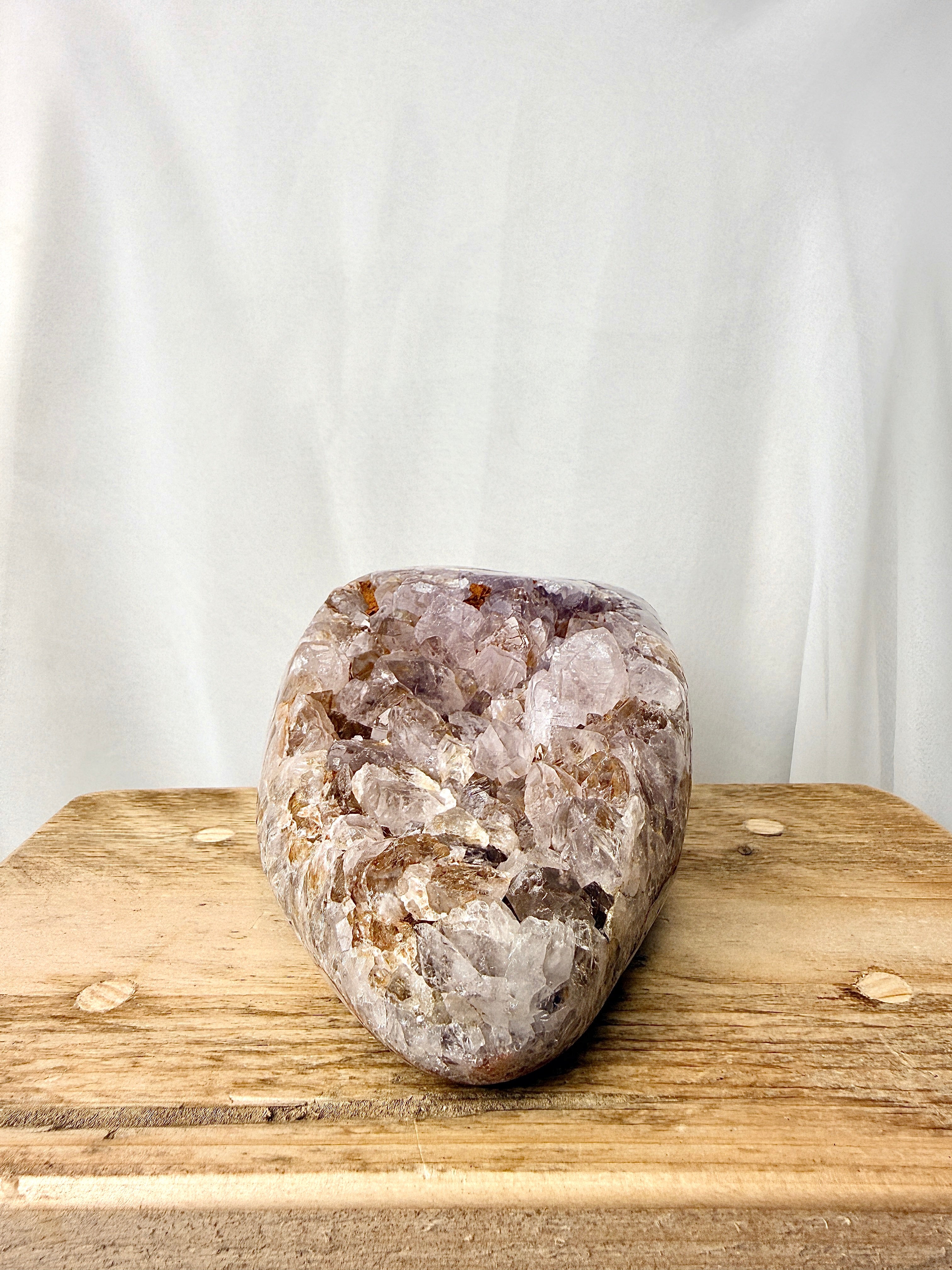 Pink Amethyst Crystal Freeform (#9)
