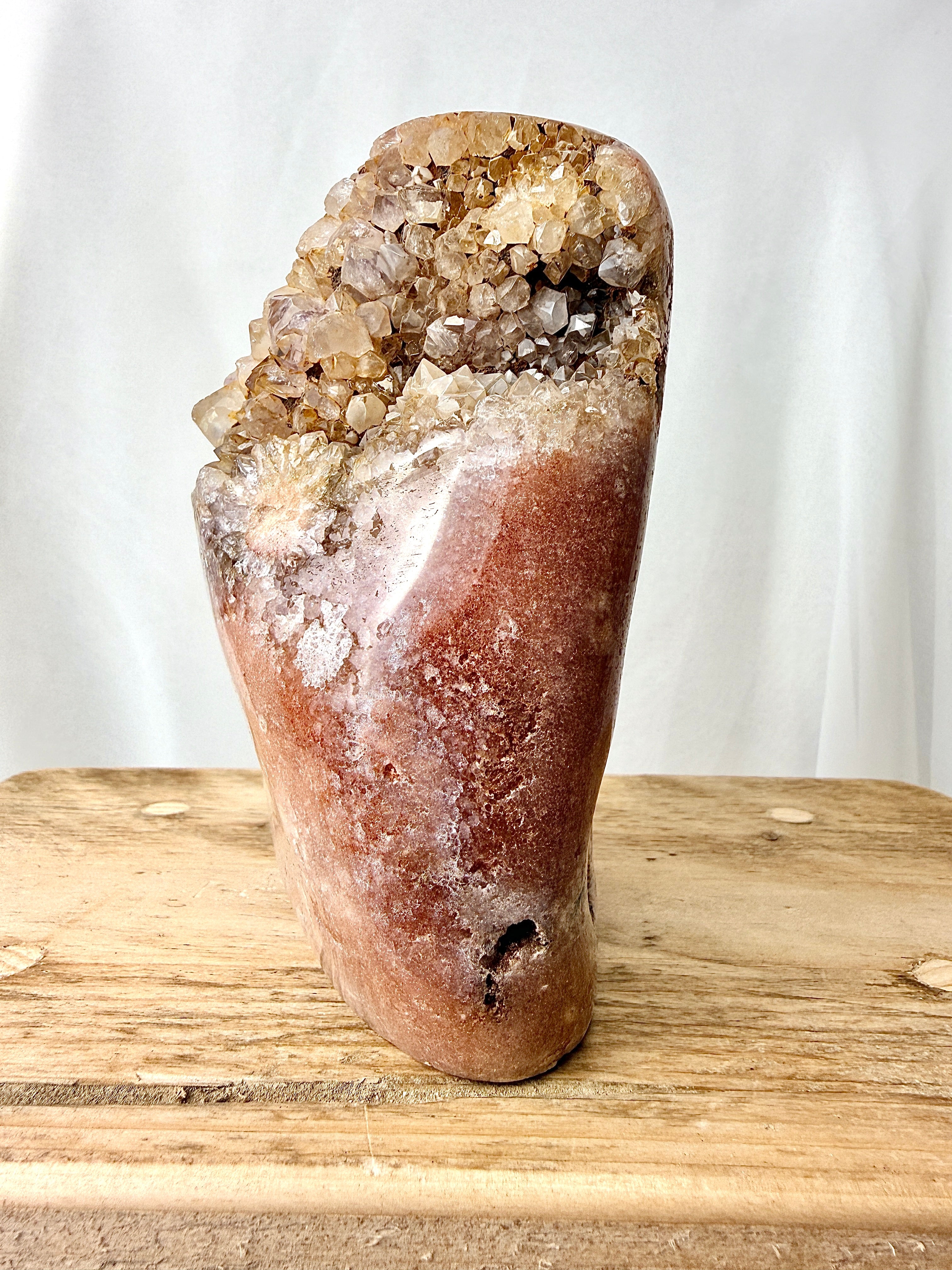 Pink Amethyst Crystal Freeform (#10)