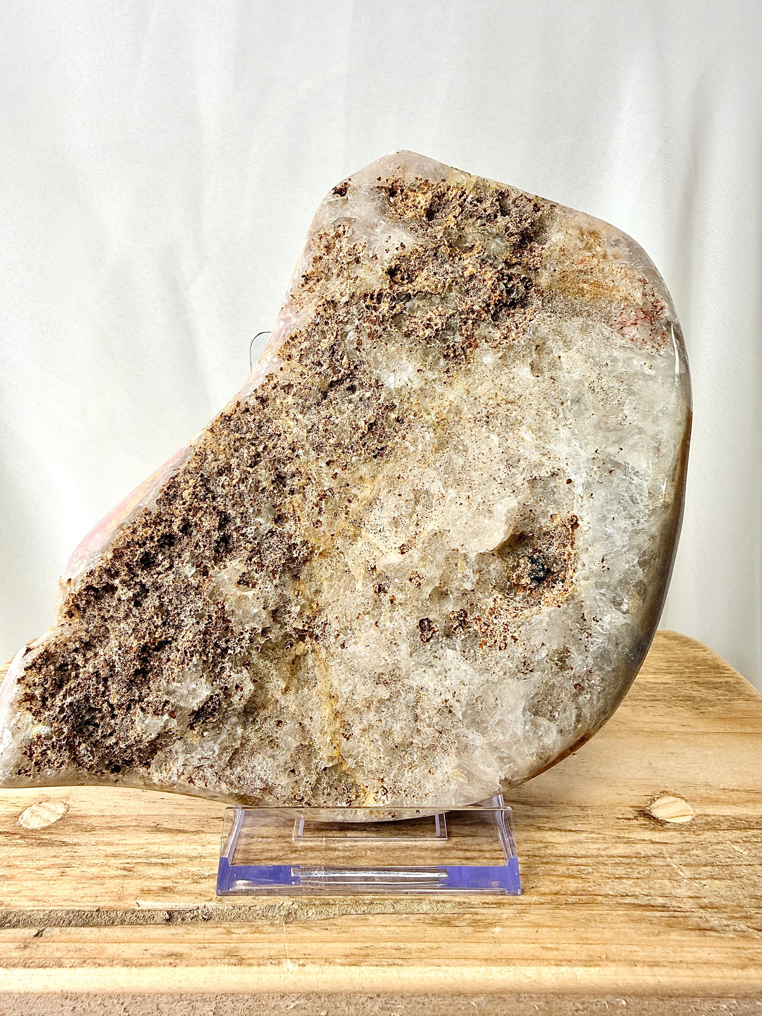 Pink Amethyst Crystal Freeform (#11)