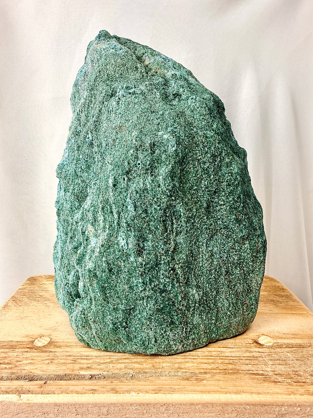 Rough Green Fuchsite Tower