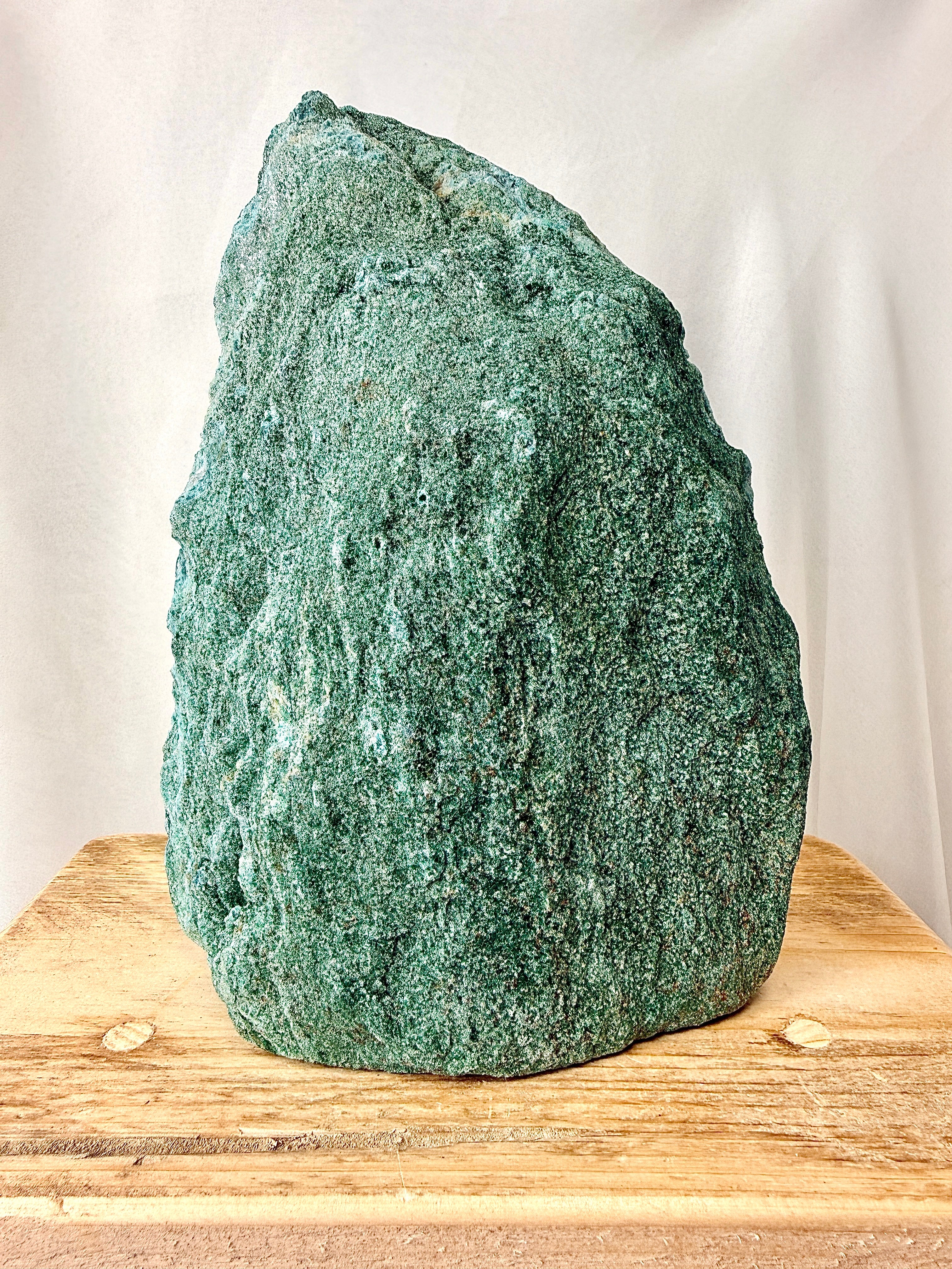 Rough Green Fuchsite Tower