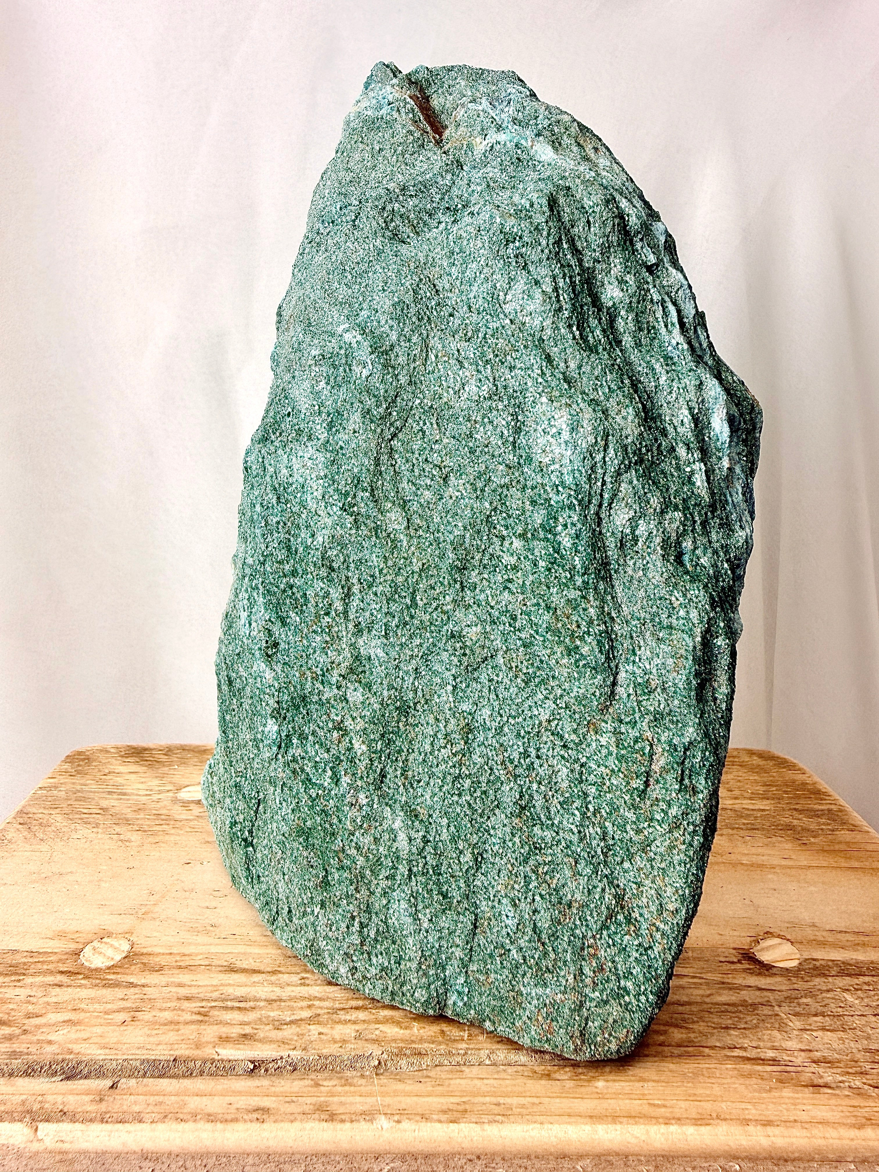Rough Green Fuchsite Tower