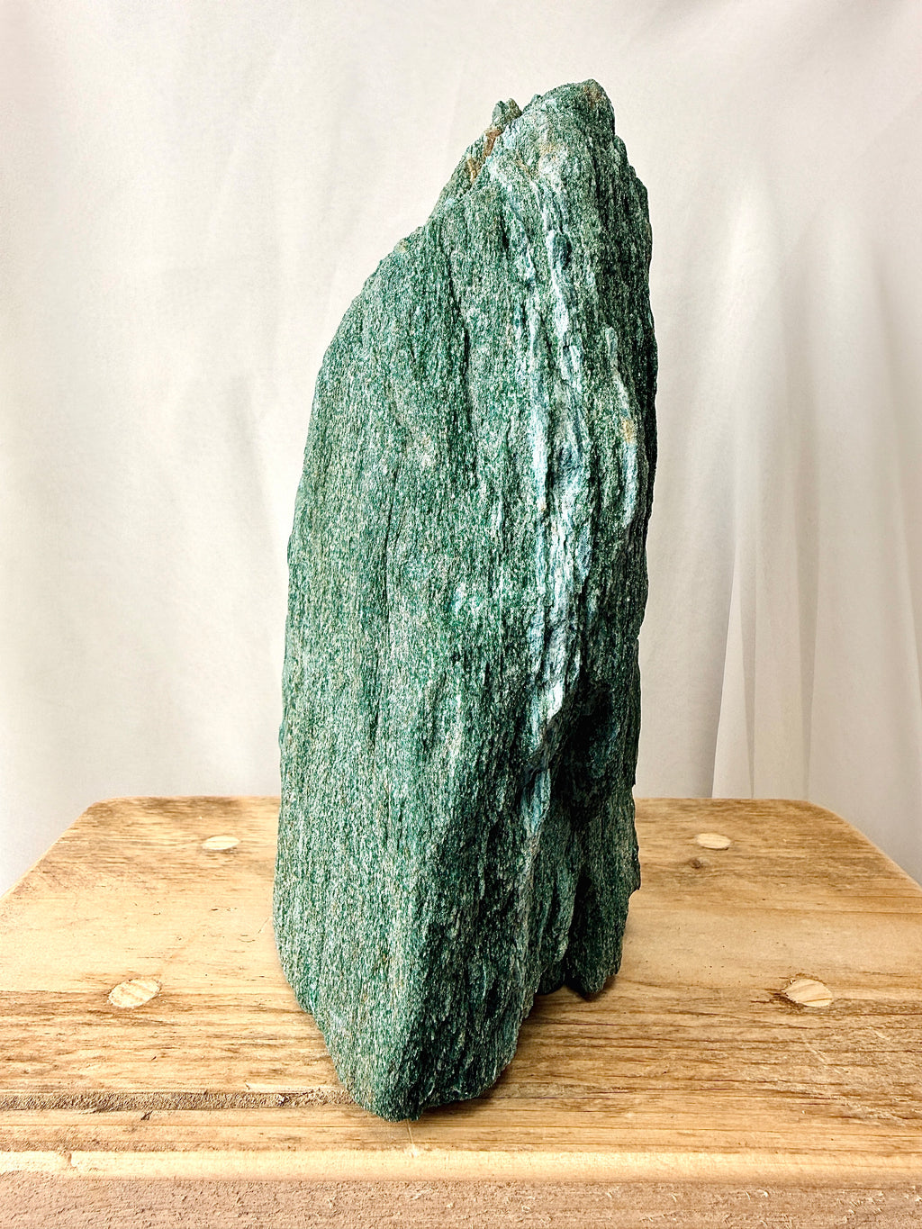 Rough Green Fuchsite Tower