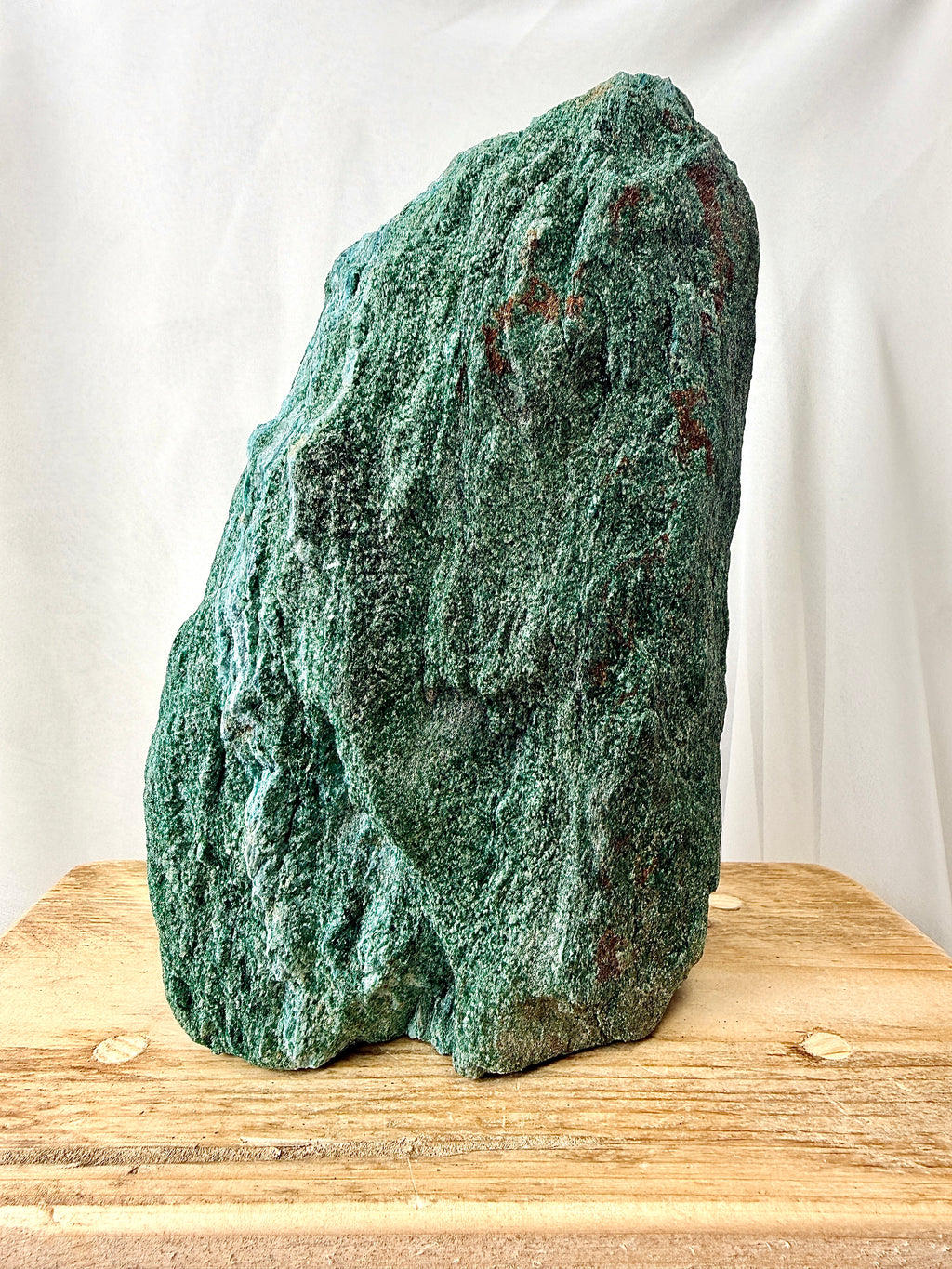 Rough Green Fuchsite Tower