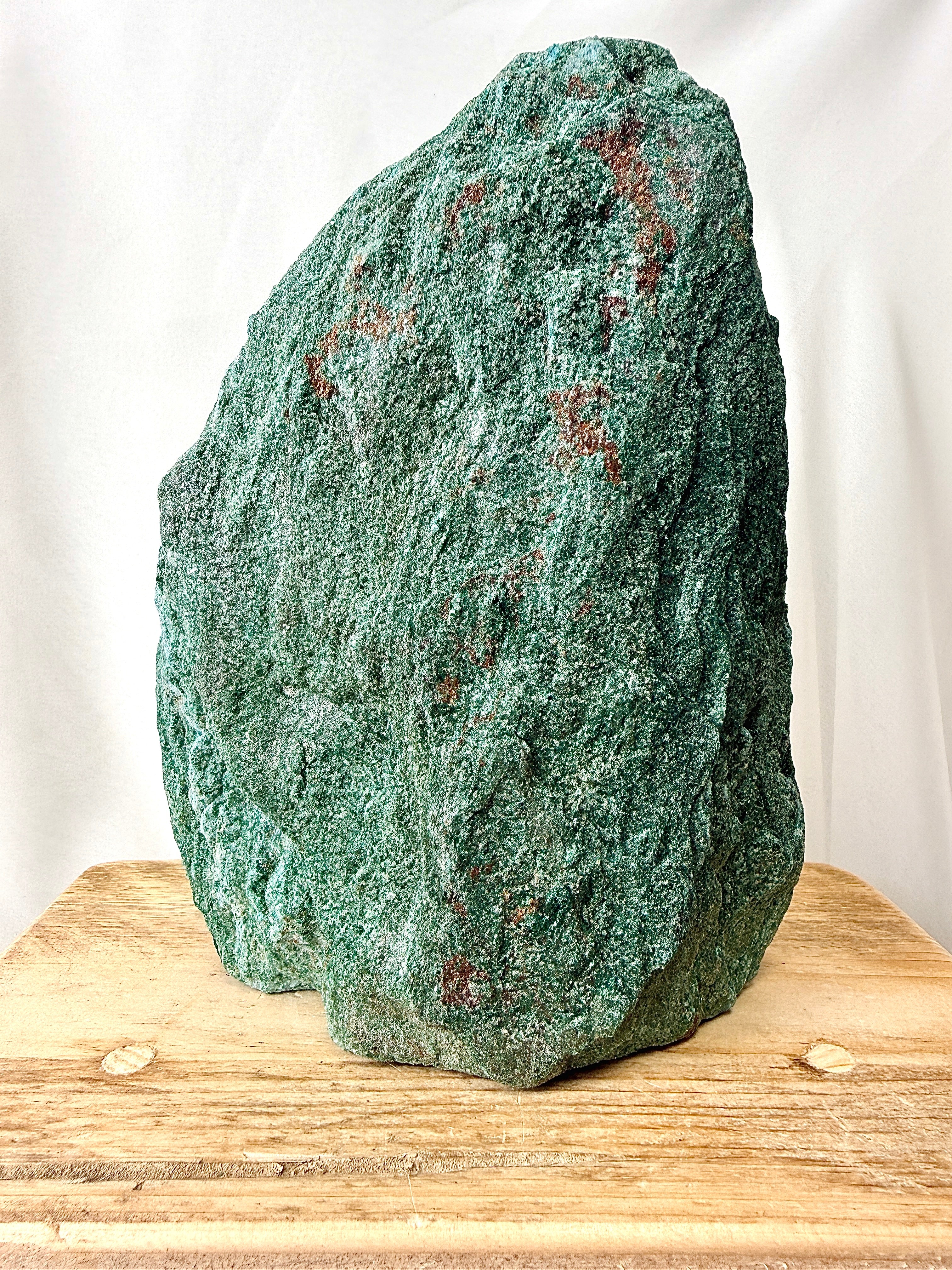 Rough Green Fuchsite Tower