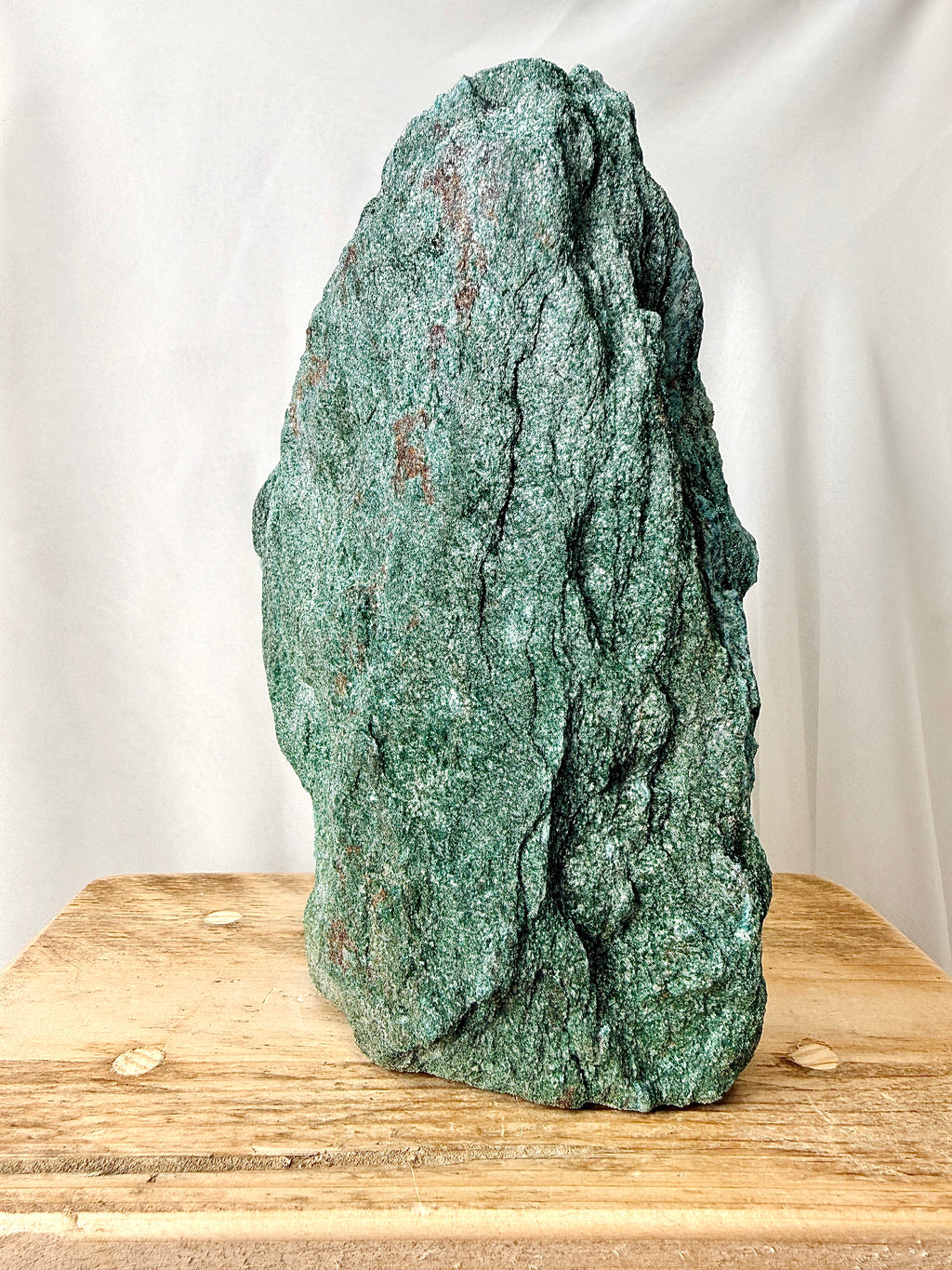 Rough Green Fuchsite Tower