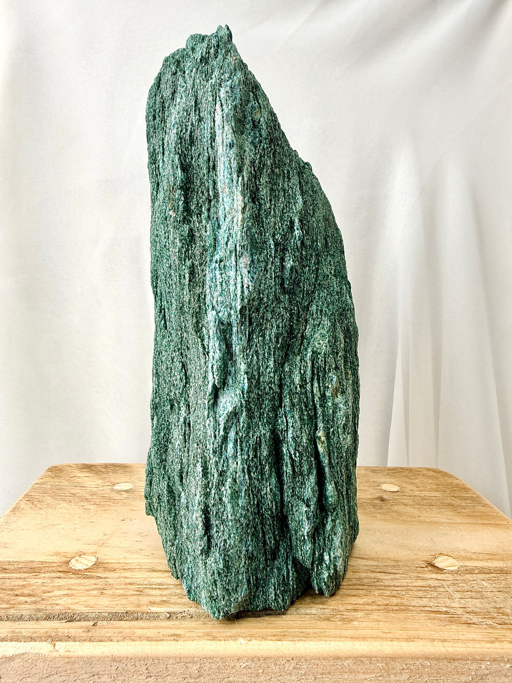 Rough Green Fuchsite Tower