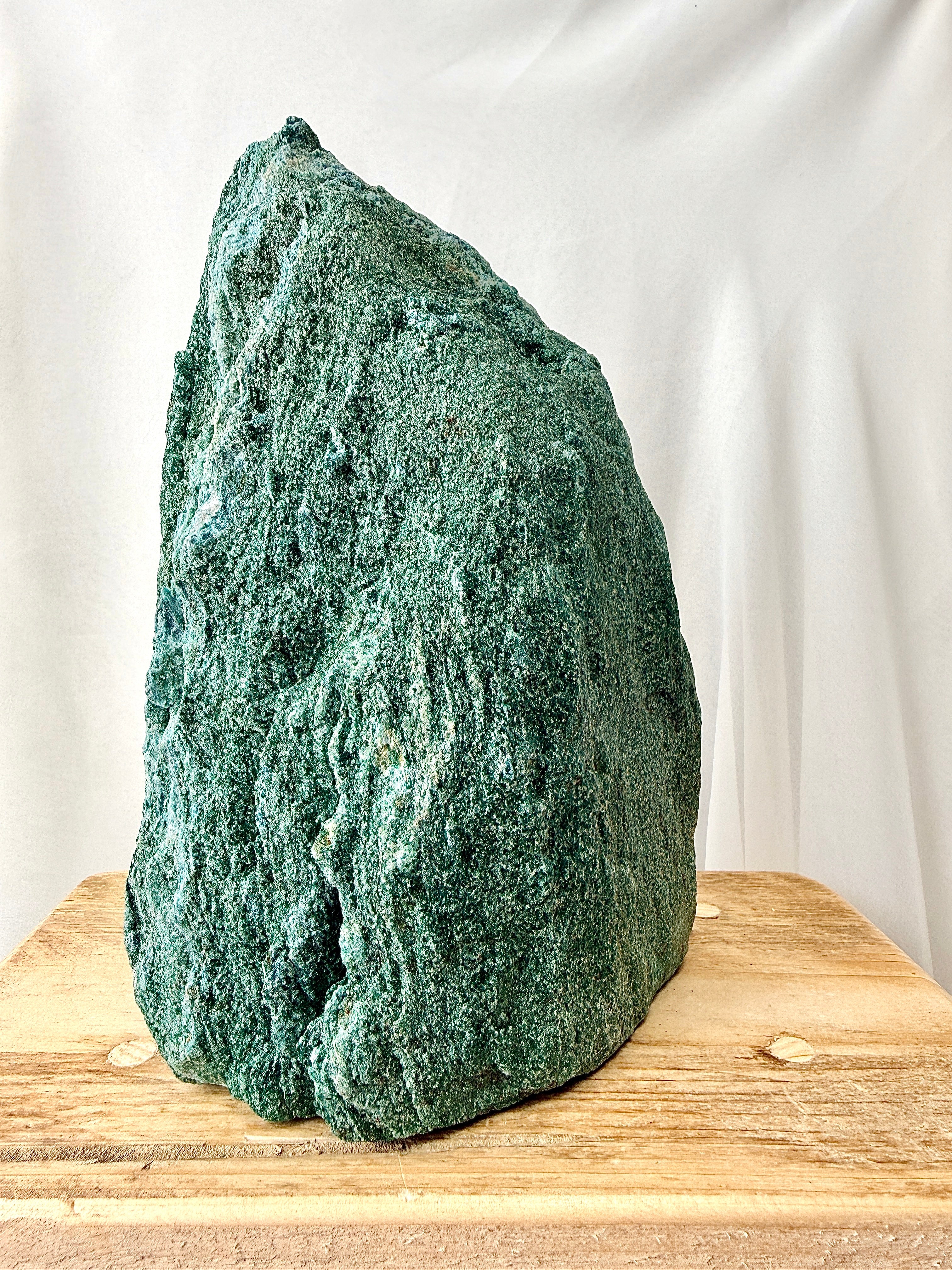 Rough Green Fuchsite Tower