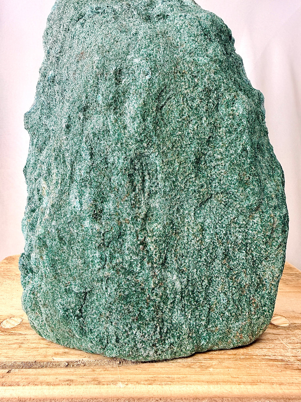 Rough Green Fuchsite Tower