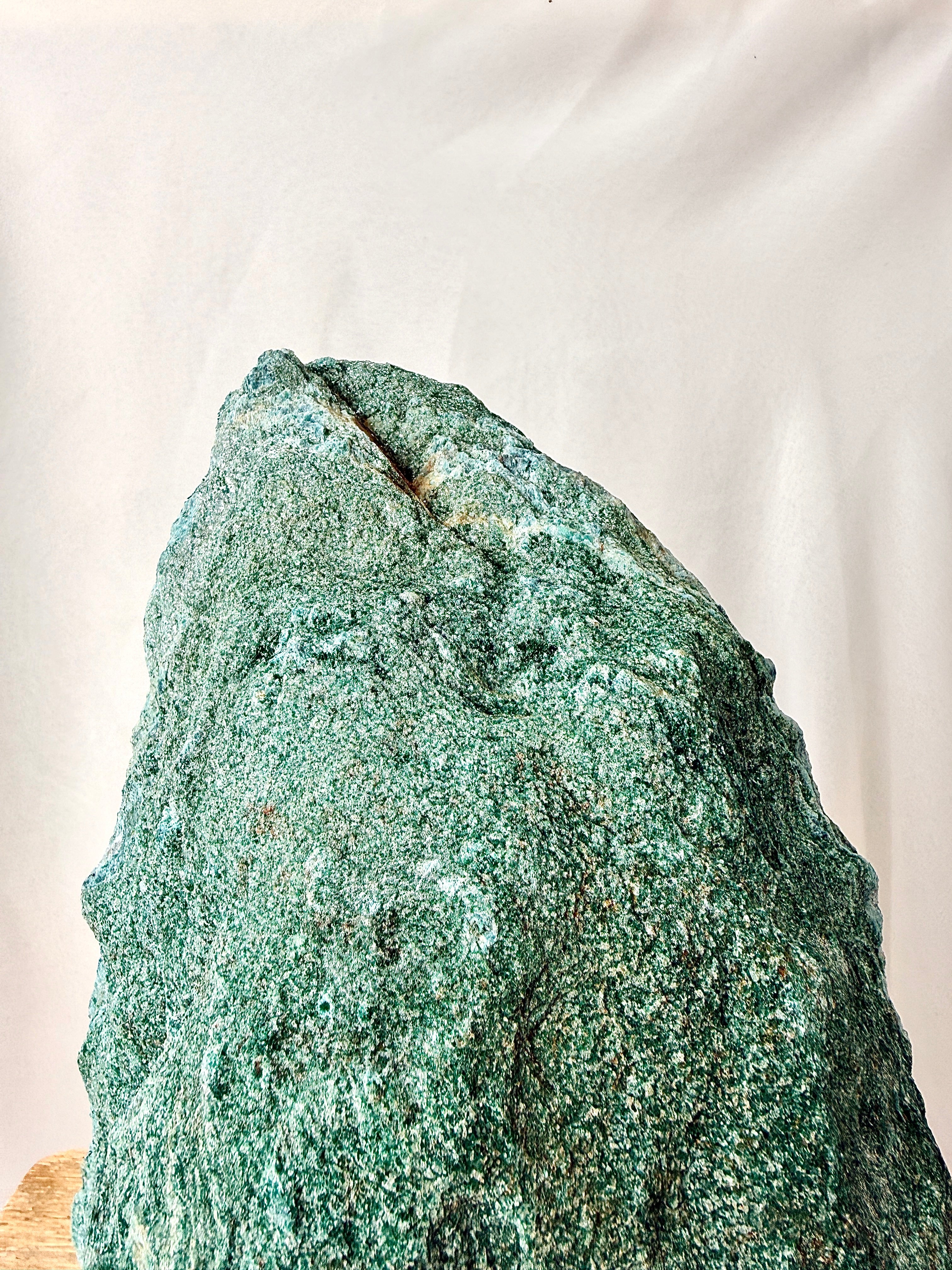 Rough Green Fuchsite Tower