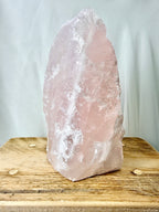Natural Rose Quartz Tower