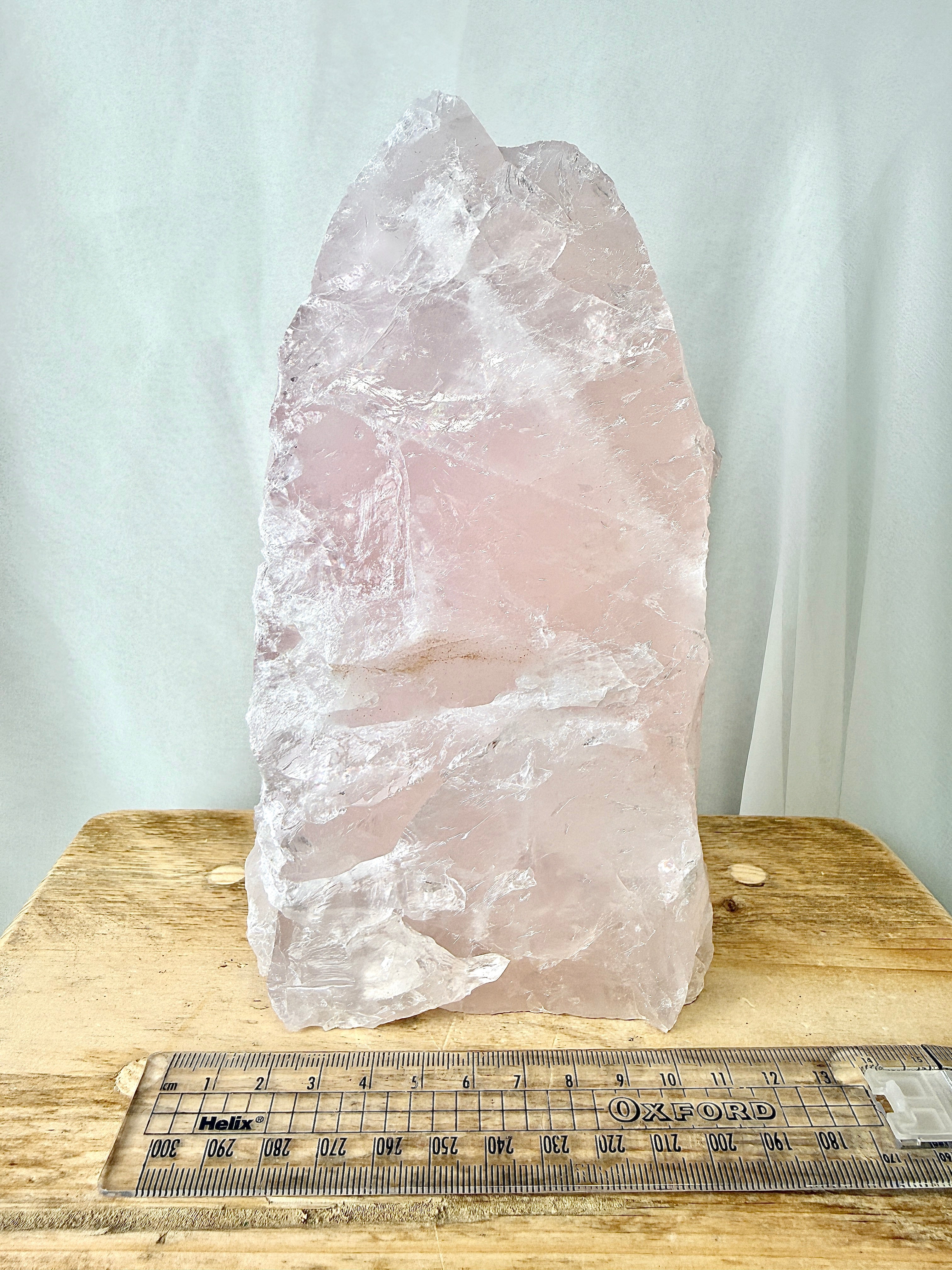 Natural Rose Quartz Tower