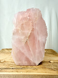 One-Sided Polished Rose Quartz (#2)