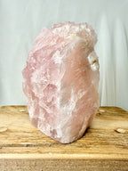 One-Sided Polished Rose Quartz (#2)