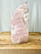 One-Sided Polished Rose Quartz (#2)