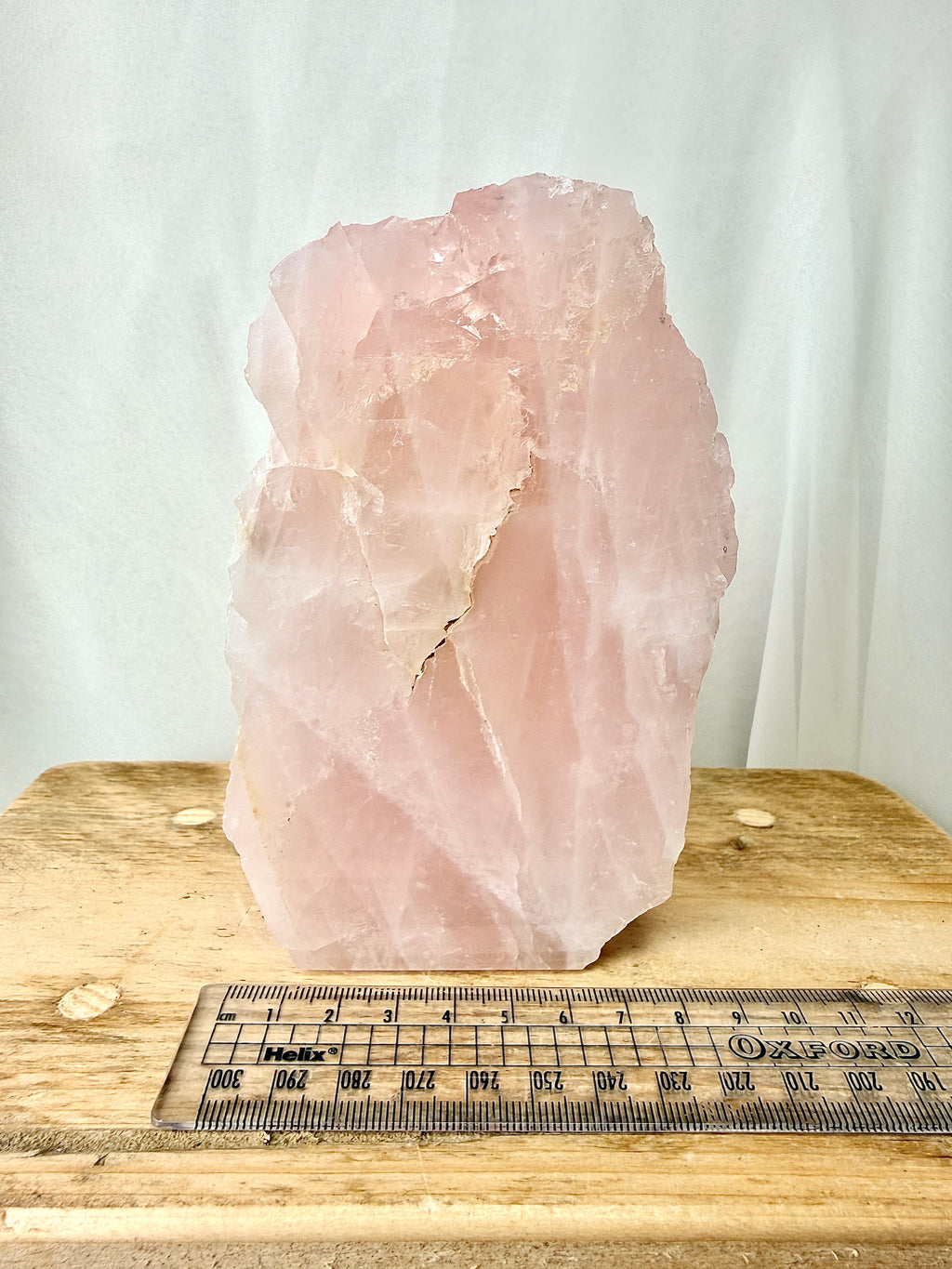 One-Sided Polished Rose Quartz (#2)