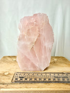 One-Sided Polished Rose Quartz (#2)