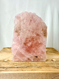 One-Sided Polished Rose Quartz (#1)