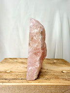 One-Sided Polished Rose Quartz (#1)