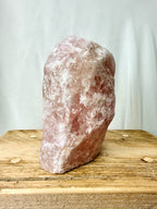 One-Sided Polished Rose Quartz (#1)