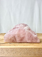 One-Sided Polished Rose Quartz (#1)