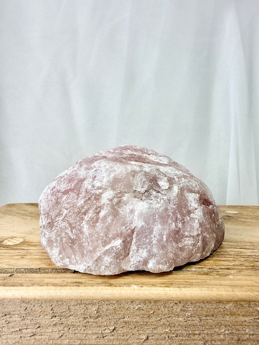 One-Sided Polished Rose Quartz (#1)