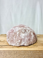 One-Sided Polished Rose Quartz (#1)