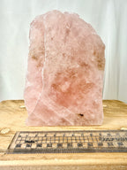 One-Sided Polished Rose Quartz (#1)
