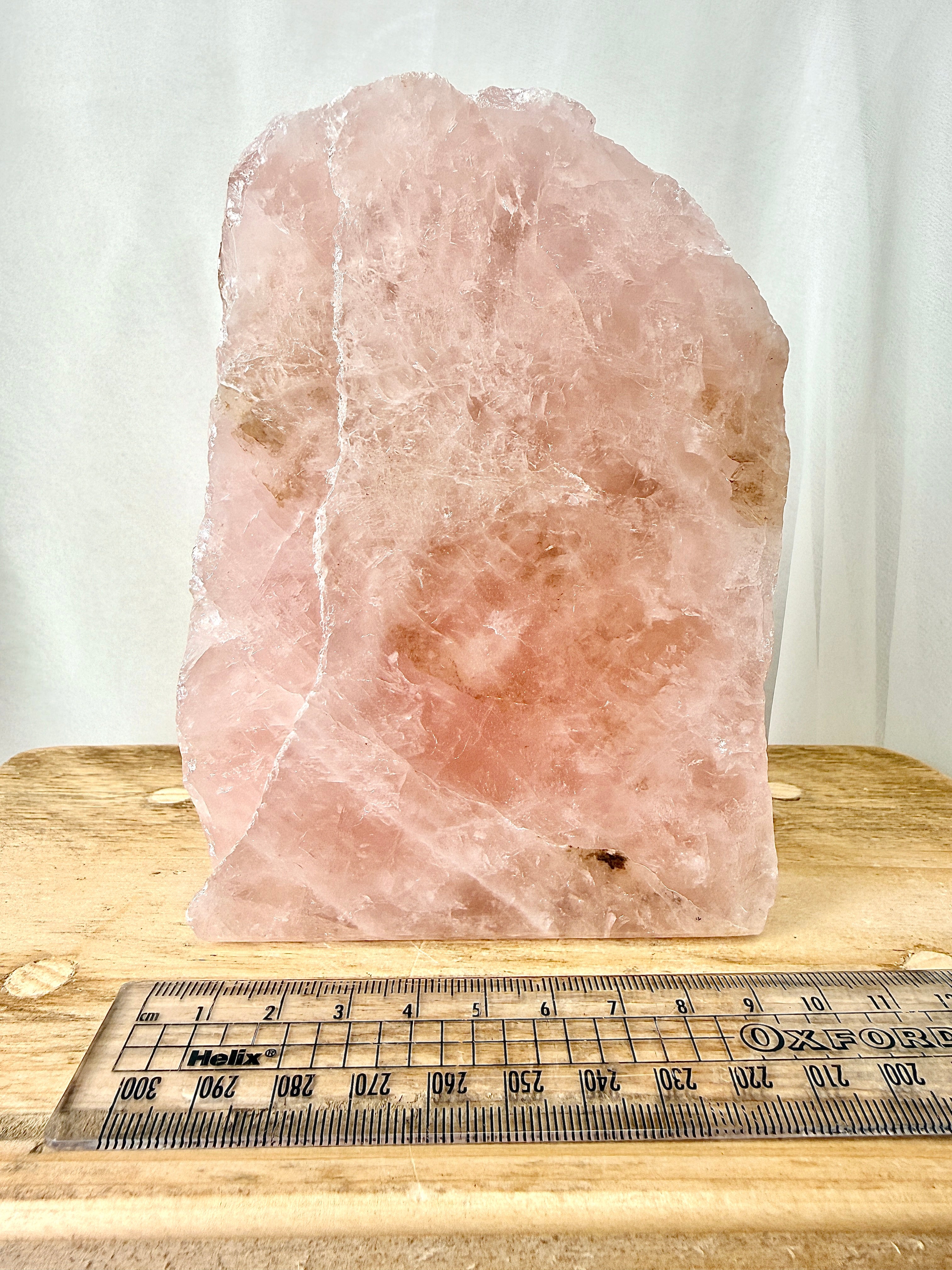 One-Sided Polished Rose Quartz (#1)